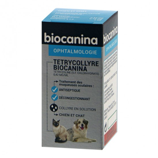 Biocanina ophtalmologie tetrycollyre 10ml