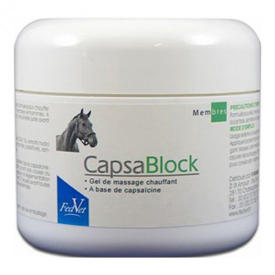 Fed Vet Capsa Block gel de massage 200gr