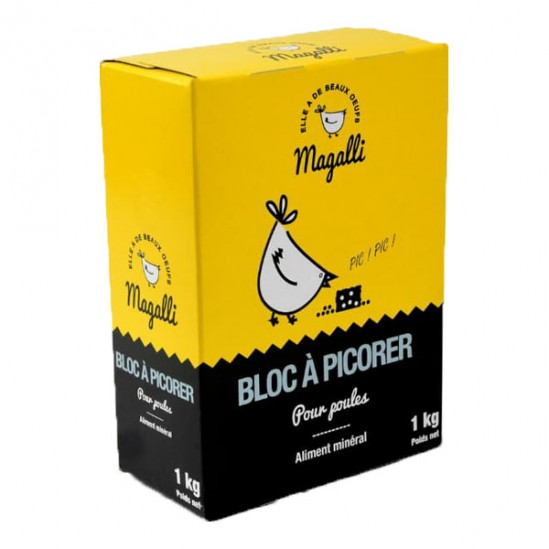 Magalli bloc à picorer 1kg