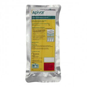 Veto-Pharma Apivar antiparasitaires pour ruche 10 lanières. Apivar Abeille Traitement Anti Varroa 10 Lanières