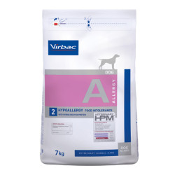 Virbac HPM A2 Allergy Saumon croquettes pour chiens 7kg