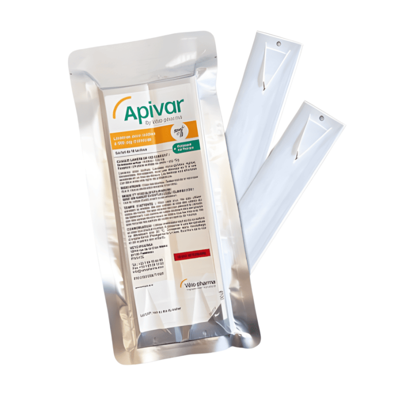Apivar 10 Lanières Anti-Varroa pour Abeilles