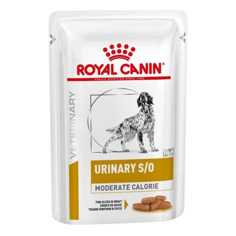 Royal Canin Urinary S/O chien émincé en sauce 12x100gr
