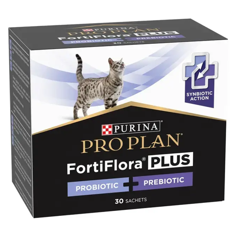 Purina Pro Plan Fortiflora Plus pour chat 30 sachets