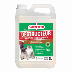 Saniterpen Destructeur d'Odeurs pin des landes 5L