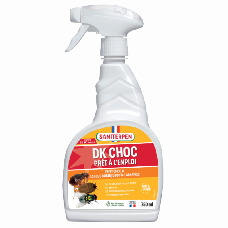 Saniterpen Insecticide DK Choc prêt à l’emploi 750ml