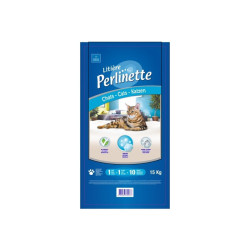 Demavic Perlinette litière cristaux chat de tous âges 15kg